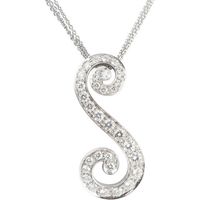 Picchiotti 18ct White Gold Diamond S Style Necklace