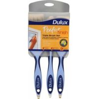 Dulux Perfect Finish Split Bristle Tipped Paint Brush (W)1" 1½" 2" Set Of 3