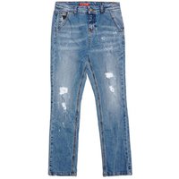 Guess Kids Skinny Jeans With Abrasions