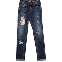 Guess Kids Skinny Jeans With Appliqués