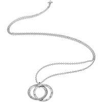 Guess E-Motions Rhodium Plated Necklace