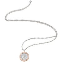 Guess Moneta Rhodium-Plated Necklace