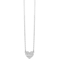 Guess My Darling Rhodium-Plated Necklace