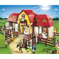 Playmobil Large Horse Farm With Paddock 5221