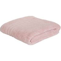 Catherine Lansfield Zero Twist Pink Bath Sheet