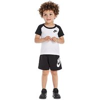 Nike Sportswear T-Shirt + Shorts Set Infant - White/Black - Kids