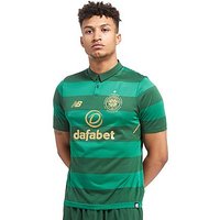 New Balance Celtic FC 2017/18 Away Shirt - Green - Mens