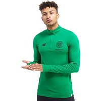 New Balance Celtic FC 1/2 Zip Training Top - Green - Mens