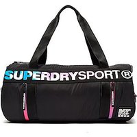 Superdry Sport Barrel Bag - Black - Mens
