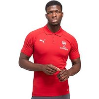 PUMA Arsenal FC 2017 Casual Performance Polo Shirt - Red - Mens
