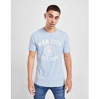 Official Team Manchester City F.C Stadium T-Shirt - Sky Blue - Mens