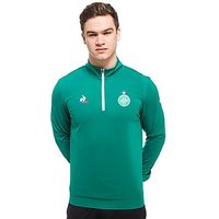 Le Coq Sportif AS Saint Etienne 1/2 Zip Sweater - Green - Mens