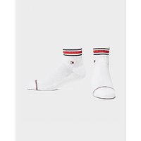 Tommy Hilfiger Two Pack Quarter Socks - White - Mens