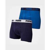PUMA 2 Pack Boxers - Black/Navy - Mens