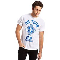 Official Team Northern Ireland On Tour T-Shirt - White - Mens