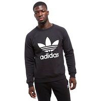 Adidas Originals Trefoil Crew Sweatshirt - Black - Mens