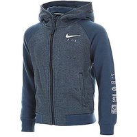 Nike SB Air Full Zip Hoody - Blue/Grey - Kids