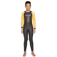 Orca Open Squad Full Wetsuit Junior - Black/Orange - Kids