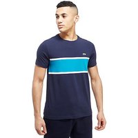 Lacoste Chest Panel T-Shirt - Navy/Ocean - Mens