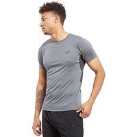 ASICS Stripe T-Shirt - Dark Grey - Mens