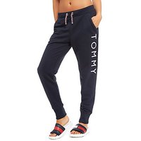 Tommy Hilfiger Ribbed Track Pants - Navy - Womens