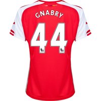 Arsenal Home Shirt 2014/15 - Womens Red With Gnabry 44 Printing, Red