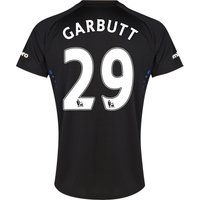 Everton SS Away Shirt 2014/15 With Garbutt 29 Printing, Black