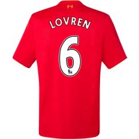 Liverpool Home Infant Kit 2016-17 With Lovren 6 Printing, Red