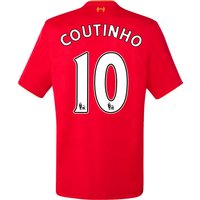 Liverpool Home Infant Kit 2016-17 With Coutinho 10 Printing, Red