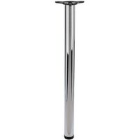 Rothley (H)870mm Chrome Effect Worktop Support