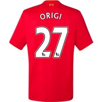 Liverpool Home Infant Kit 2016-17 With Origi 27 Printing, Red
