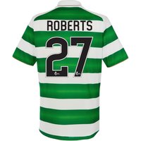 Celtic Home Kids Shirt 2016-17 With Roberts 27 Printing, Green/White