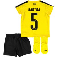 BVB Home Baby Kit 2016-17 With Marc Bartra 5 Printing, Yellow/Black