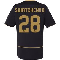 Celtic Away Shirt 2016-17 - Kids With Sviatchenko 28 Printing, Black