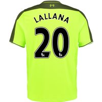 Liverpool Third Infant Kit 2016-17 With Lallana 20 Printing, Green