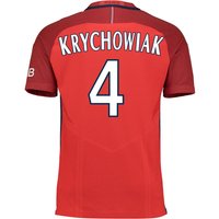 Paris Saint-Germain Away Kit 2016-17 - Little Kids With Krychowiak 4 P, Red