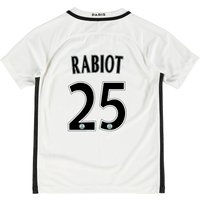 Paris Saint-Germain Third Shirt 2016-17 - Kids With Rabiot 25 Printing, White
