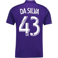 Orlando City SC Home Shirt 2017-18 With Da Silva 43 Printing, Purple