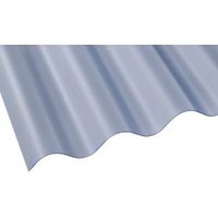 Clear Corrugated PVC Roofing Sheet 2745mm X 762mm Pack Of 10 - 5012032180105