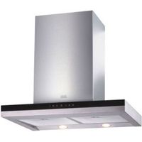 Cooke & Lewis CLBHGH-70 Stainless Steel Half Glass Box Cooker Hood (W) 700mm