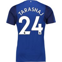 Everton Home Shirt 2017/18 - Junior With Tarashaj 24 Printing, Blue