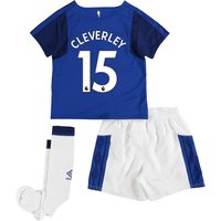 Everton Home Infant Kit 2017/18 With Cleverley 15 Printing, Blue