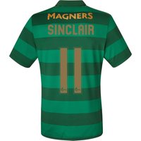 Celtic Away Elite Shirt 2017-18 With Sinclair 11 Printing, Black