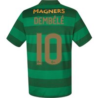 Celtic Away Shirt 2017-18 With Dembélé 10 Printing, Black