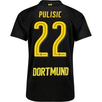 BVB Away Shirt 2017-18 - Outsize With Pulisic 22 Printing, N/A