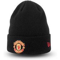 Manchester United New Era Basic Cuff Hat - Black - Adult, Black