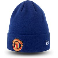 Manchester United New Era Basic Cuff Hat - Royal - Adult, Blue