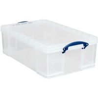 Really Useful Clear 50L Plastic Storage Box