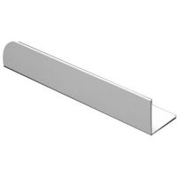 White PVC Corner (H)25mm (W)25mm (L)1m
