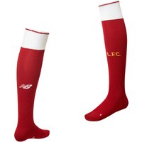 Liverpool Home Socks 2017-18 - Kids, Red